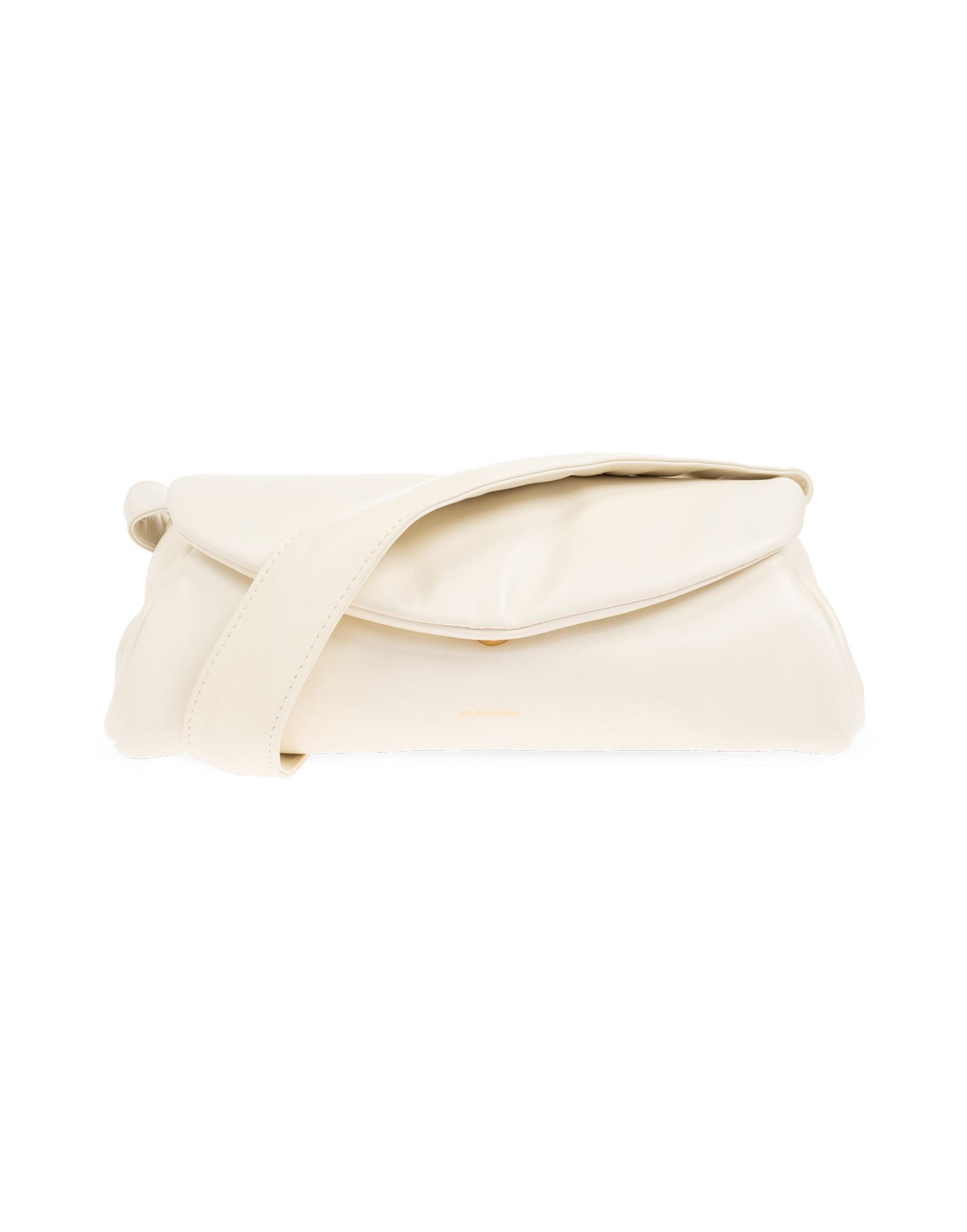 JIL SANDER Schultertasche Damen Cremeweiß von JIL SANDER