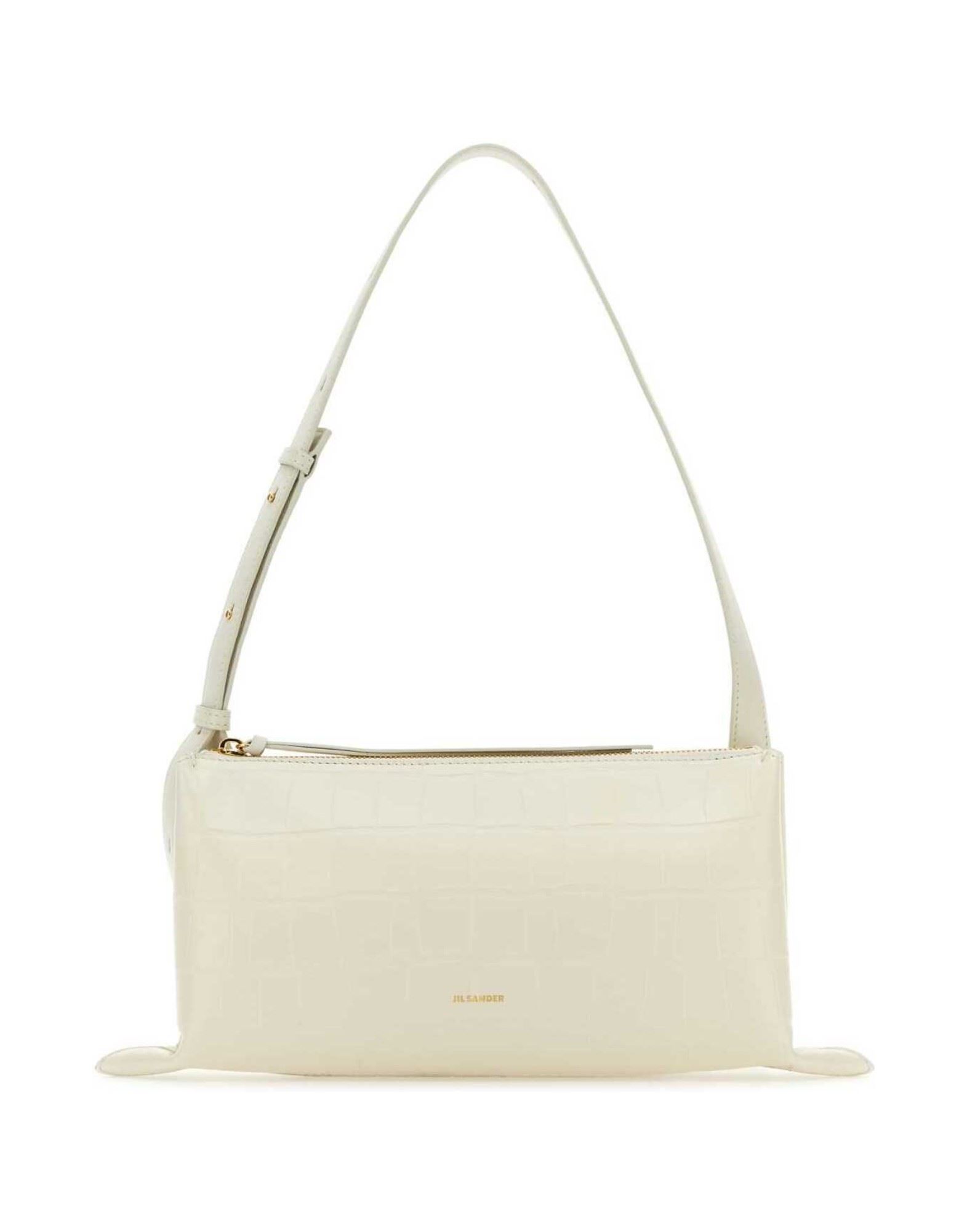 JIL SANDER Schultertasche Damen Weiß von JIL SANDER