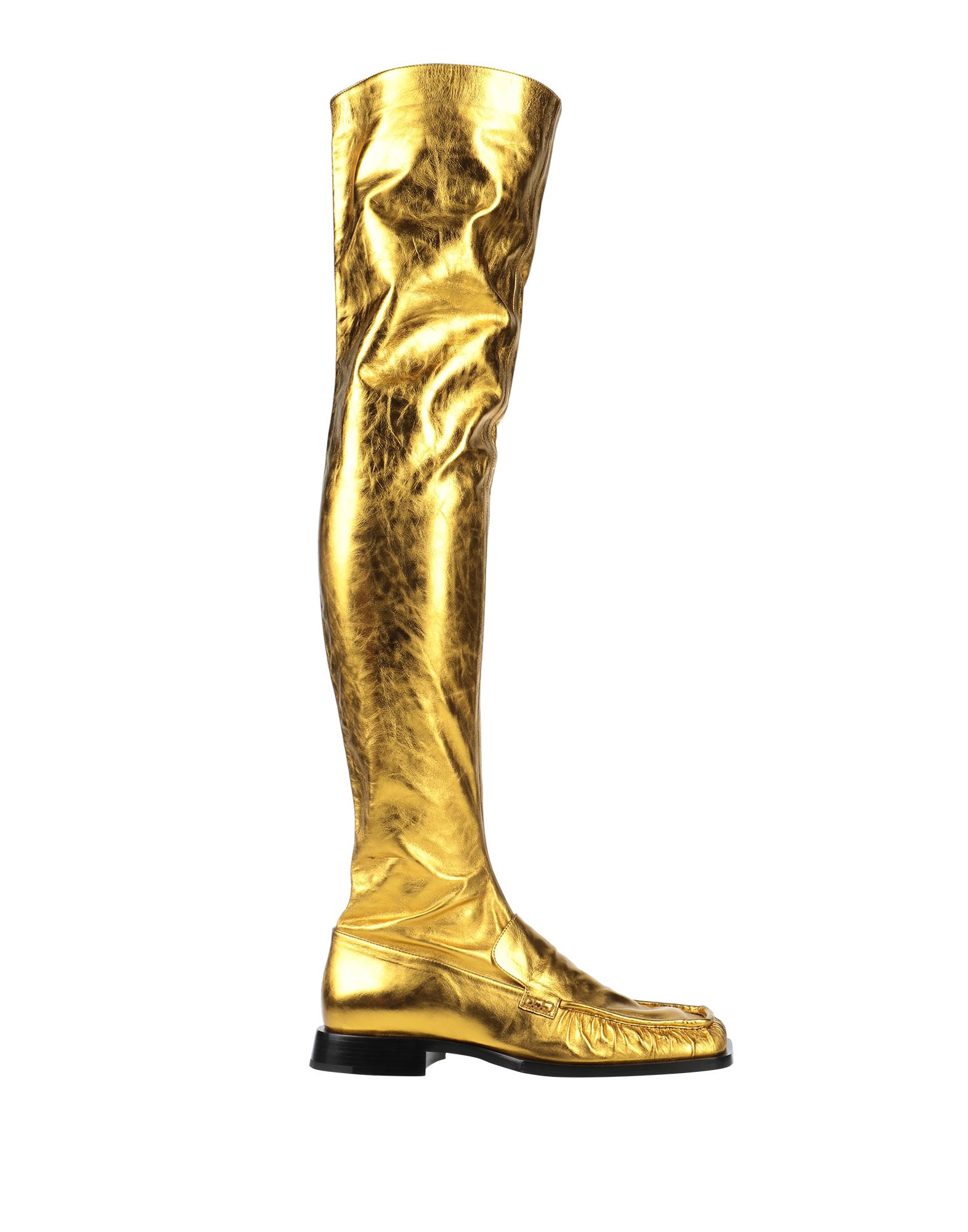 JIL SANDER Stiefel Damen Gold von JIL SANDER