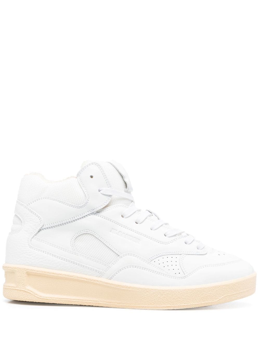 Jil Sander High-Top-Sneakers mit Gummisohle - Weiß von Jil Sander