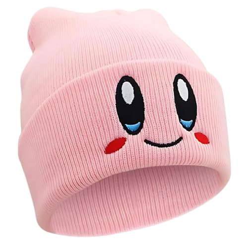 JILANI Handicraft - Kirby Beanie Erwachsenengröße Anime Hut Accessoire Kawaii, Medium-Large, Rose, MEDIUM von JILANI HANDICRAFT