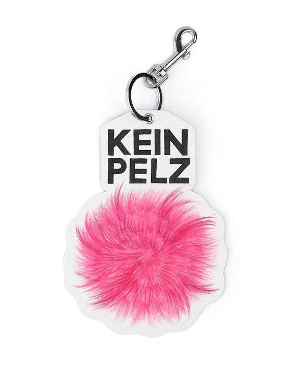 Kein-Pelz-Anhänger/Veganes Leder Kein-Pelz-Anhänger/Veganes Leder von JILLAAtelier