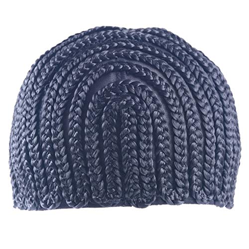 JILLIAN Super elastische Cornrow Cap für das Weben, Häkeln, Zopf, Perücke, Kappen für Perücken, Top-Qualität, geflochten, Zopf, Perücke, Netz, Schwarz, 1 Stück von JILLIAN
