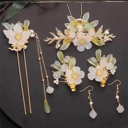 Hanheaddress Quaste Step Shaking Haarnadel Antik Stil Super Fee Haar Krone Haarnadel Komplettes Set Antike Fee Haarnadel von JIMINISO