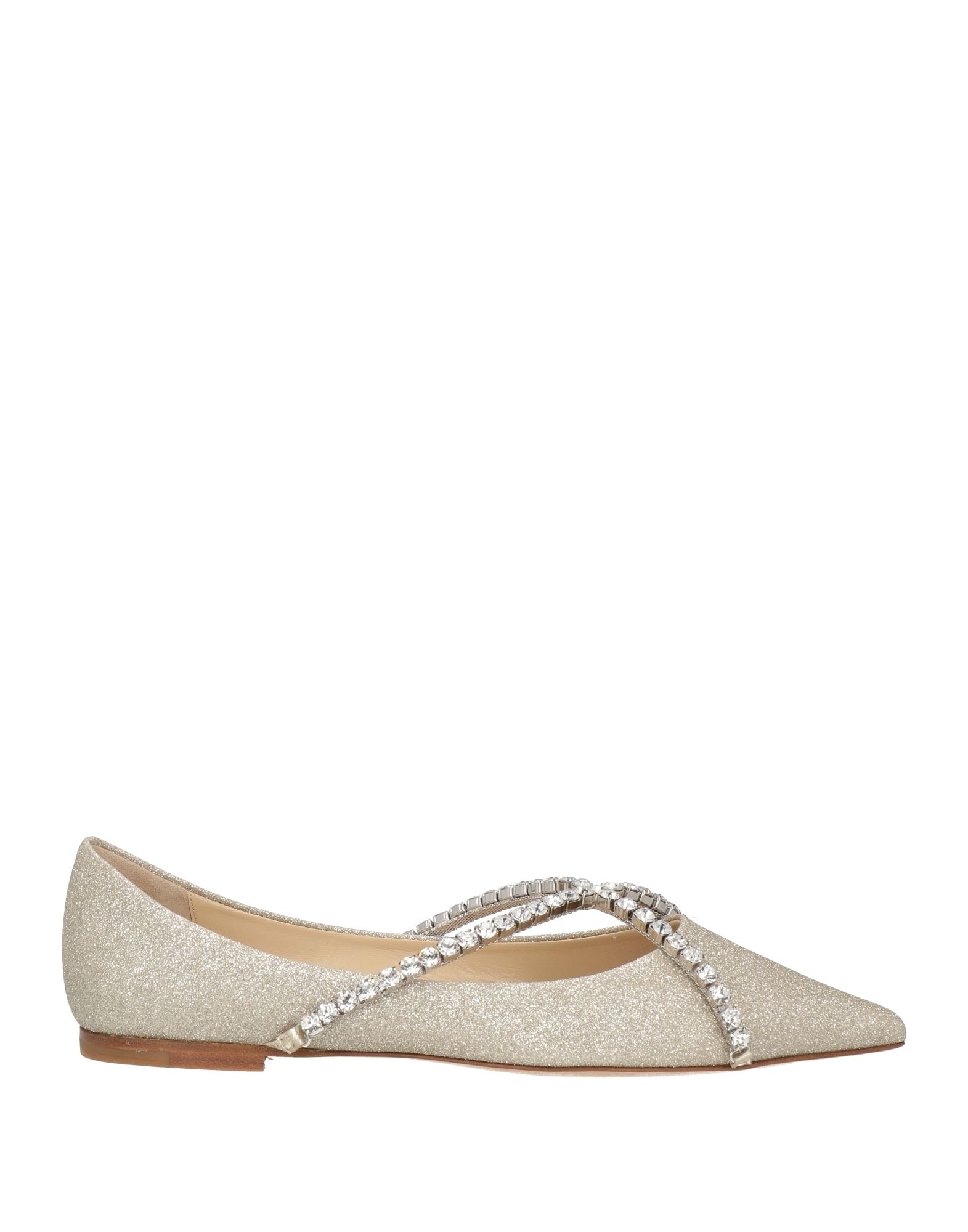 JIMMY CHOO Ballerina Damen Platin JIMMY CHOO Ballerina Damen Platin von JIMMY CHOO