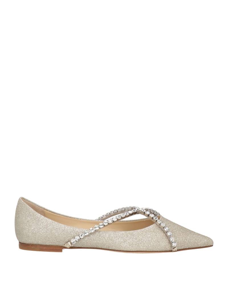 JIMMY CHOO Ballerina Damen Platin von JIMMY CHOO