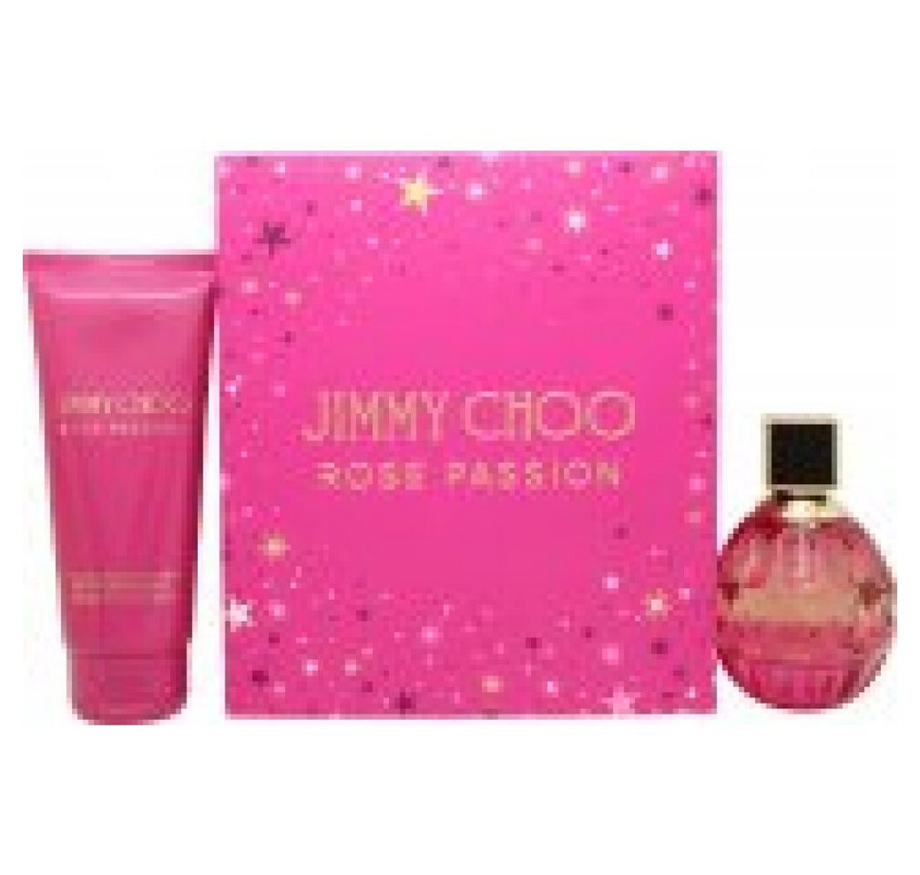 JIMMY CHOO Eau de Parfum Rose Passion Gift Set 60ml EDP + 100ml Body Lotion JIMMY CHOO Eau de Parfum Rose Passion Gift Set 60ml EDP + 100ml Body Lotion von JIMMY CHOO