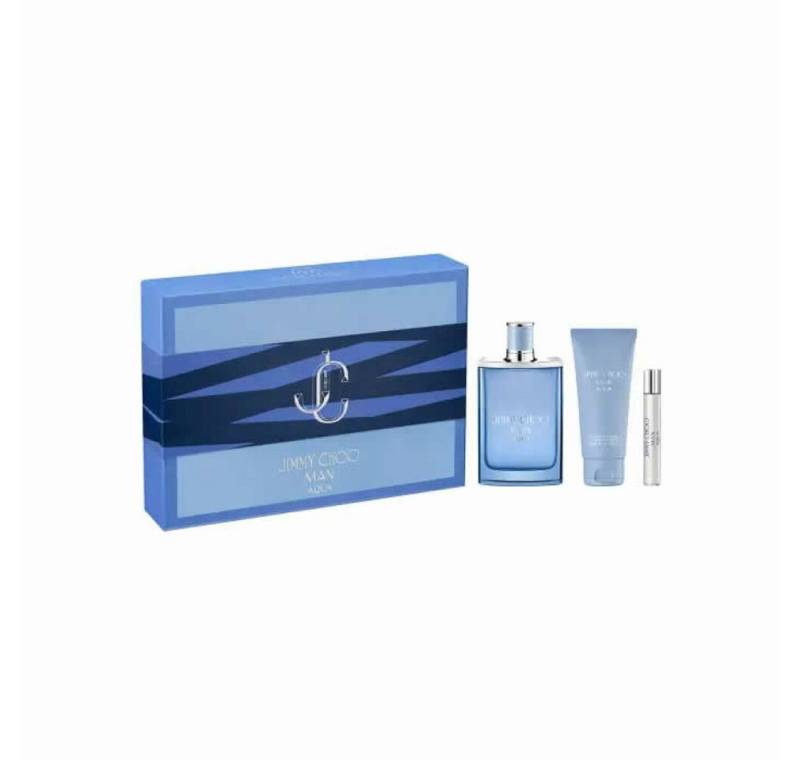 JIMMY CHOO Eau de Toilette Man Aqua Eau De Toilette Spray 100ml Set 3 Artikel von JIMMY CHOO