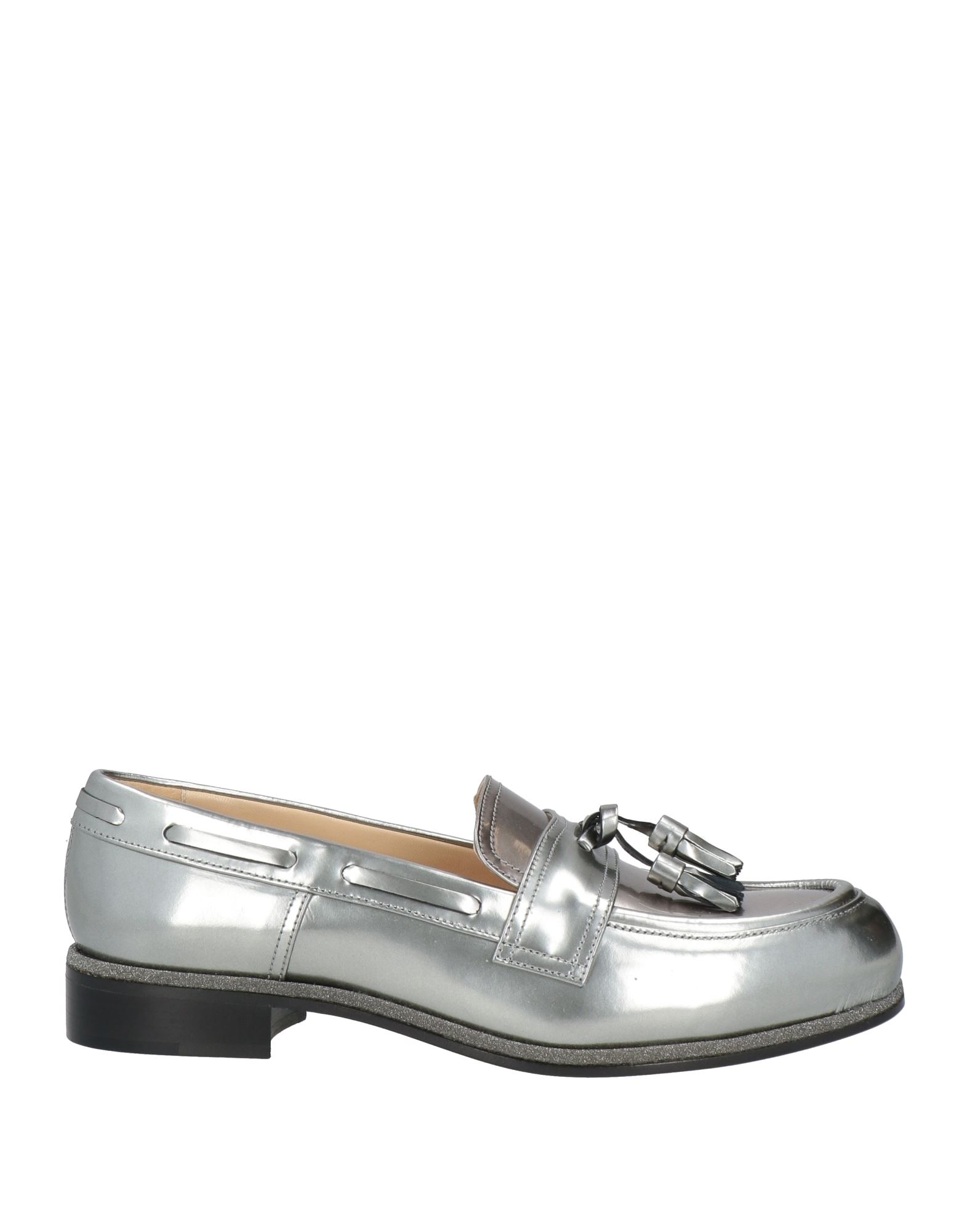 JIMMY CHOO Mokassin Damen Silber von JIMMY CHOO