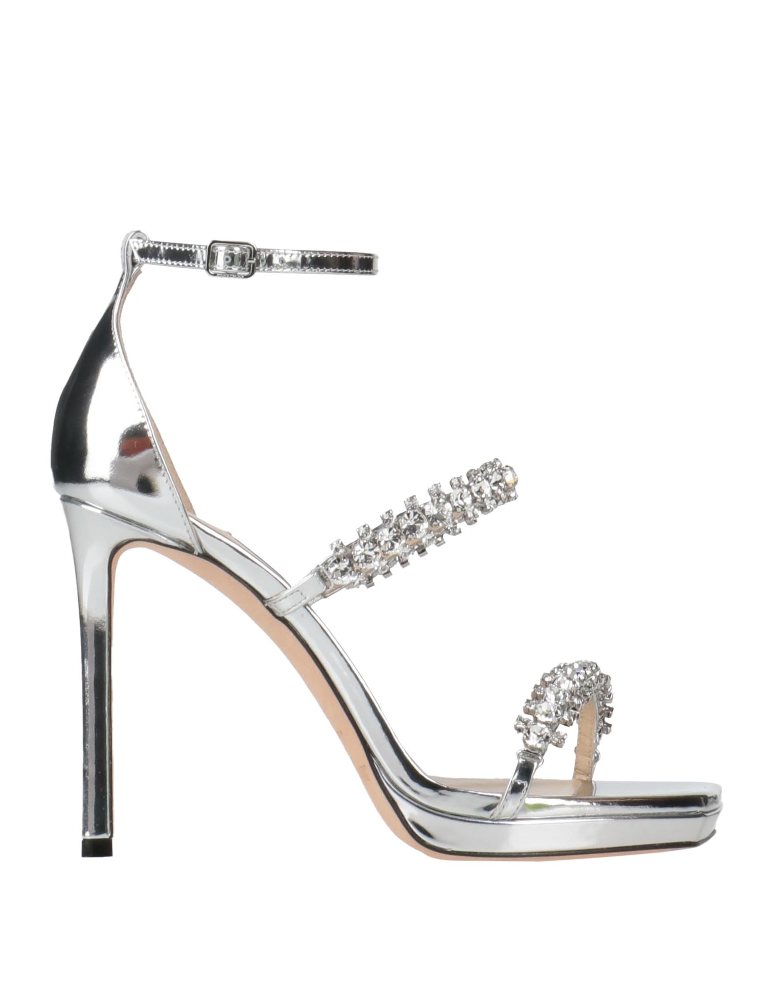 JIMMY CHOO Sandale Damen Silber von JIMMY CHOO