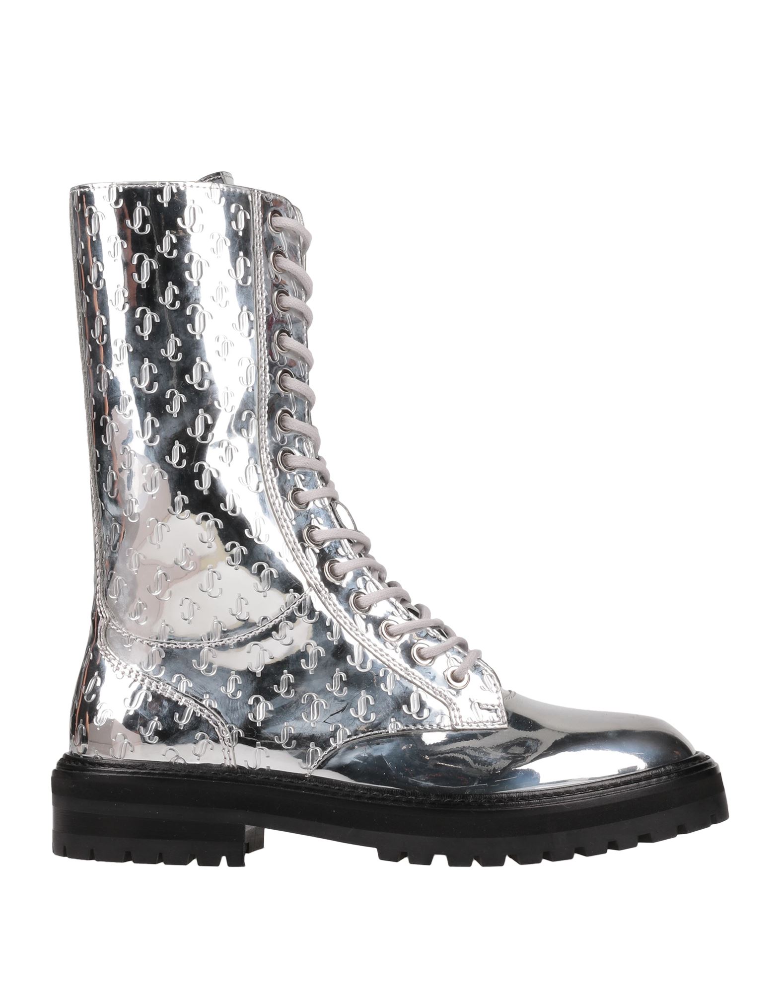 JIMMY CHOO Stiefelette Damen Silber von JIMMY CHOO