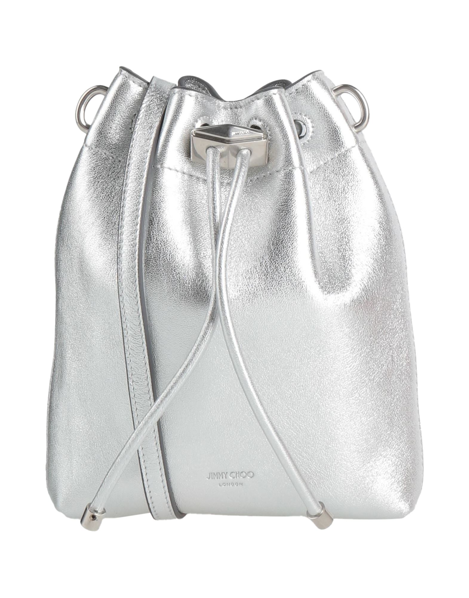 JIMMY CHOO Umhängetasche Damen Silber JIMMY CHOO Umhängetasche Damen Silber von JIMMY CHOO