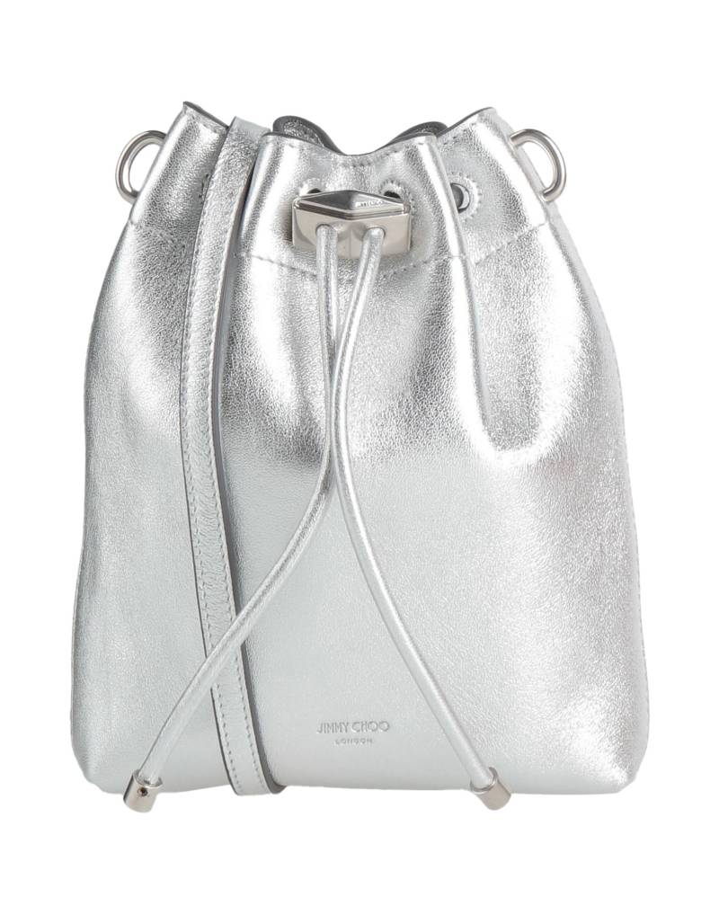 JIMMY CHOO Umhängetasche Damen Silber JIMMY CHOO Umhängetasche Damen Silber von JIMMY CHOO