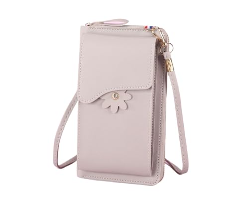 JINBIXIANGDJKS Einfarbig Einfache Mode Große Kapazität High-end-reißverschluss Lange Brieftasche(Gray) von JINBIXIANGDJKS