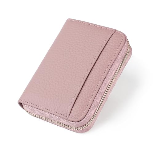 JINBIXIANGDJKS Kartenhalter, Diebstahlschutz, Modische Geldbörse, Kartenhalter, Ultradünne Multifunktions-Geldbörse(Beanpink) von JINBIXIANGDJKS