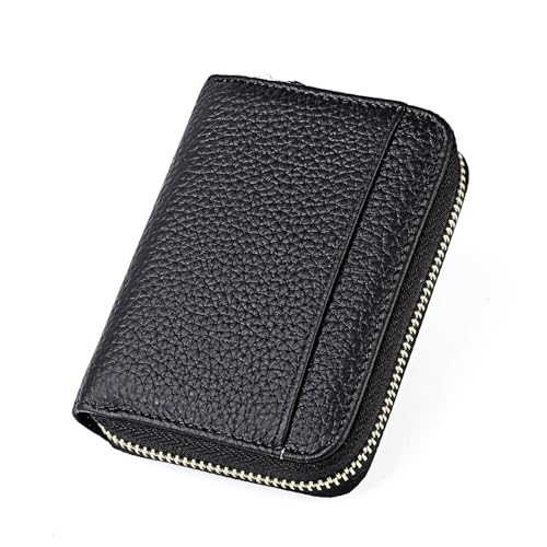 JINBIXIANGDJKS Kartenhalter, Diebstahlschutz, Modische Geldbörse, Kartenhalter, Ultradünne Multifunktions-Geldbörse(Black) von JINBIXIANGDJKS