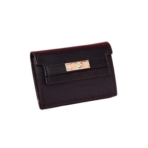 JINBIXIANGDJKS Kartenhalter Kleine Brieftasche Anti-Entmagnetisierung Multi-Card Slot Organ Kartenhalter(Black) von JINBIXIANGDJKS