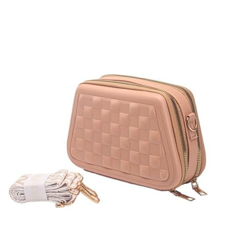 JINBIXIANGDJKS Mode Einfache Handtasche Brieftasche Kleine Quadratische Tasche(Khaki) von JINBIXIANGDJKS