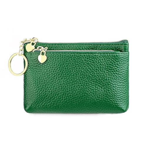 JINBIXIANGDJKS Modische Geldbörse, einfache Brieftasche, multifunktionale kleine Clutch(BrightGreen) von JINBIXIANGDJKS