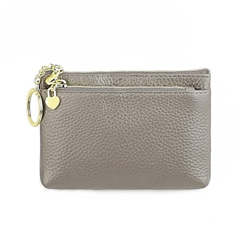JINBIXIANGDJKS Modische Geldbörse, einfache Brieftasche, multifunktionale kleine Clutch(Gray) von JINBIXIANGDJKS