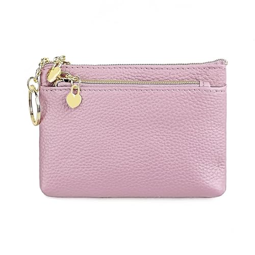 JINBIXIANGDJKS Modische Geldbörse, einfache Brieftasche, multifunktionale kleine Clutch(Smokedpurple) von JINBIXIANGDJKS