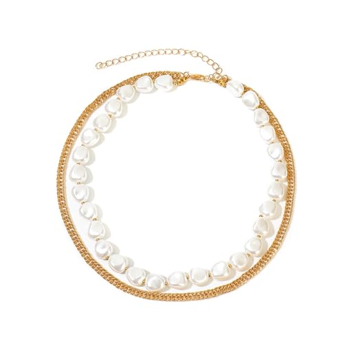 JINBIXIANGDJKS Schmuck Retro Quaste Halskette Nische Design Temperament Halskette(StyleB_OneSize) von JINBIXIANGDJKS