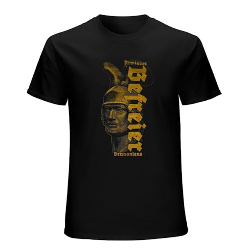 JINDIAOWENJU Liberator Gaul Premium 1 Arminius Hermann Monu Ment Varus Battle Short-Sleeve T-Shirts Black M von JINDIAOWENJU