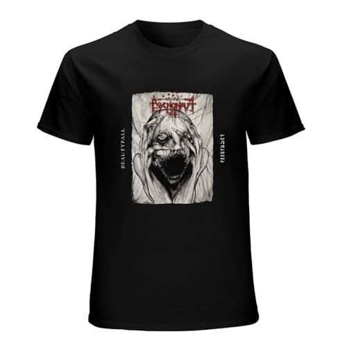 Psychonaut 4 Black Metal Short-Sleeve T-Shirts Black XXL von JINDIAOWENJU