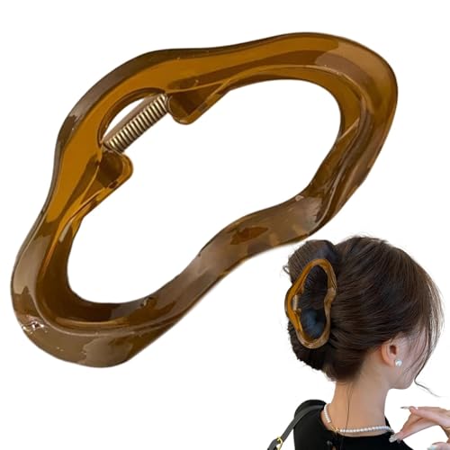 Haarklammern,Klauenklammern für Frauen, Modische Damen Haarspangen Haarspangen zum Stylen, Wunderschöner Damen-Haarschmuck, dicke Haarspange für Pendeln, Hochzeiten, Partys Haarklammern,Klauenklammern für Frauen, Modische Damen Haarspangen Haarspangen zum Stylen, Wunderschöner Damen-Haarschmuck, dicke Haarspange für Pendeln, Hochzeiten, Partys von JINGAN
