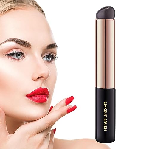 Silikon Lipgloss Pinselstab | Make Up Lippenpinsel | Silikonlippen Und Concealer Make Up Pinsel | Glanz Make Up Pinsel Werkzeug Für Lippenstift | Concealer Lidschatten Für Hochzeit von JINGAN