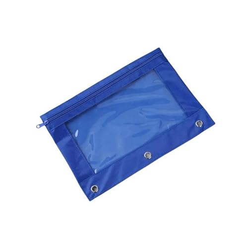 JINGBDO Federmäppchen Mäppchen Zipper -Binder Bleistift Beutelpenst-Blau von JINGBDO