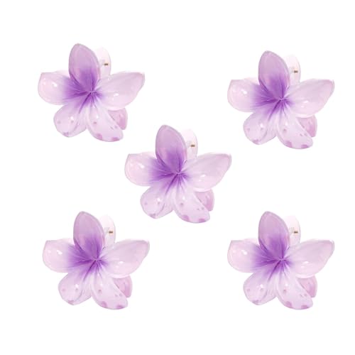 JINGLING Haarspangen für Damen, Blumen-Haarspange, bunte Haarklammern, Haarspangen, kleine Haarspangen, modische Haarspangen, Blumen-Haarspangen für Haar von JINGLING