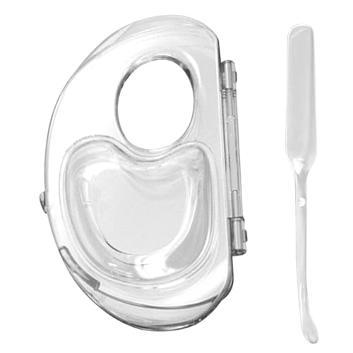 JINGLING Makeup Mixer Tools, Kosmetik Mischtablett, Makeup Tool Palette, Makeup Makeup Palette mit Farbmischstab für Highlightpuder, Lidschatten von JINGLING