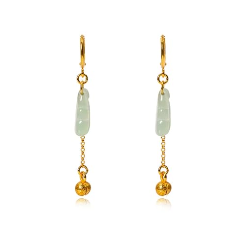 JINSHENGXINA Goldene Glockenohrringe for Damen JINSHENGXINA Goldene Glockenohrringe for Damen von JINSHENGXINA