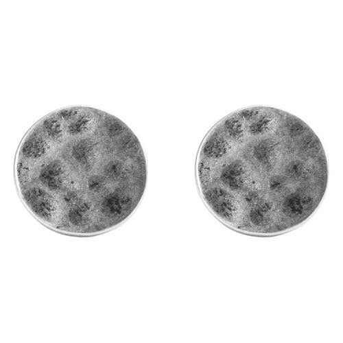 JINSHENGXINA Handgemachte Wellenohrringe for Damen Mit Gehämmertem Muster von JINSHENGXINA