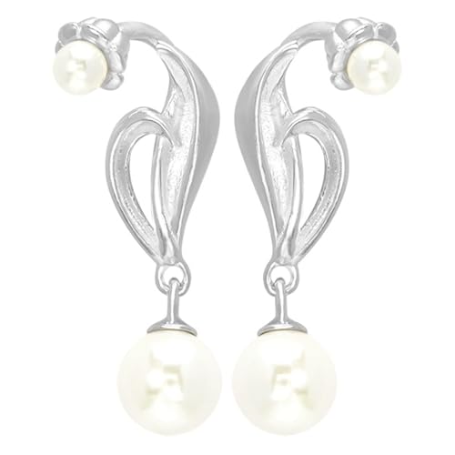 JINSHENGXINA Maiglöckchen-Ohrringe Mit Blumenperlen for Damen von JINSHENGXINA
