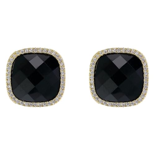 Koreanische Einfache Schwarze Quadratische Ohrringe Trendige High-End-vielseitige Design-Ohrringe Promi-Stil Schmuck Koreanische Einfache Schwarze Quadratische Ohrringe Trendige High-End-vielseitige Design-Ohrringe Promi-Stil Schmuck von JINSHENGXINA