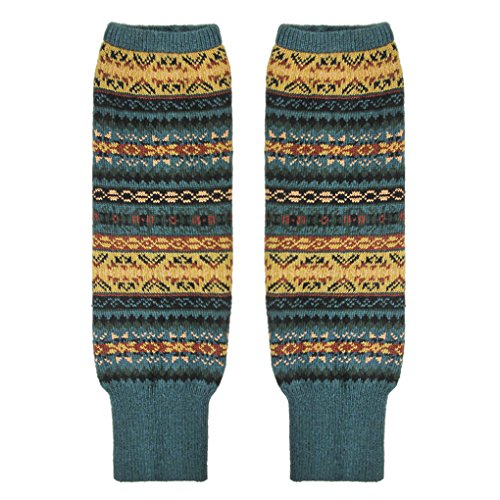 JINTN Herbst Winter Böhmischen Overknee Kniestrümpfe Stricken Stulpen Gestrickte Beinwärmer Stapelsocken Socken Stiefel von JINTN