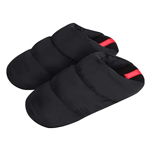 JINTN Unisex Daunenschuhe Hausschuhe Winterhausschuhe Warm Pantoffeln Indoor Outdoor Wasserdicht Slippers Leicht Schlappen Bettschuhe Hause Wärmeschuhe für Damen Herren von JINTN