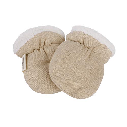 Neugeborenes Baby Warme Fleece Handschuhe Fäustlinge Säugling Baby Jungen Mädchen Anti Scratch Winter Warme Handschuhe Gefüttert Handschuhe für 0-12 Monate von JINTN