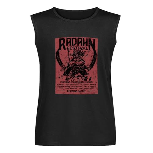 Festival Radahn T Shirt for Men Pure Cotton Humorot-Shirt Round Neck Elden Ring Gift Tees Tops Sleeveless Vest Tank Top Black M Festival Radahn T Shirt for Men Pure Cotton Humorot-Shirt Round Neck Elden Ring Gift Tees Tops Sleeveless Vest Tank Top Black M von JINYIHOUSE