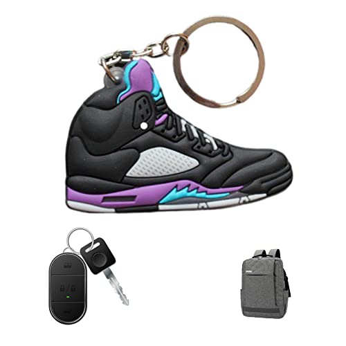 Schlüsselanhänger, Sneaker, Basketball-inspiriert, kreativer Schlüsselanhänger, Geschenk für Männer und Frauen, Basketball-Enthusiasten, violett, S Schlüsselanhänger, Sneaker, Basketball-inspiriert, kreativer Schlüsselanhänger, Geschenk für Männer und Frauen, Basketball-Enthusiasten, violett, S von JINYONGXING