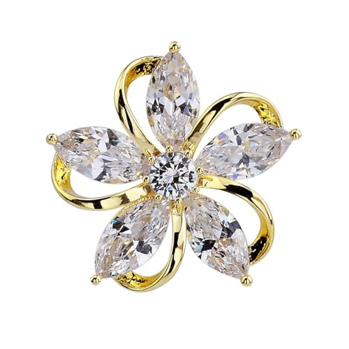JINZIJINYU Brosche Pin Für Frauen Anti Exposition Schnalle Brosche Damen Ausschnitt Dekoration Hemdkragen Knopf Mini Kleine Kragennadel Kleidung Unsichtbare Feste Schnallennadel Gold von JINZIJINYU