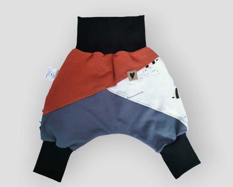 Pumphose 68 74 Biene Ocker Schwarz Junge Mädchen Unisex Größe Lässig von JIOJIOhandmade