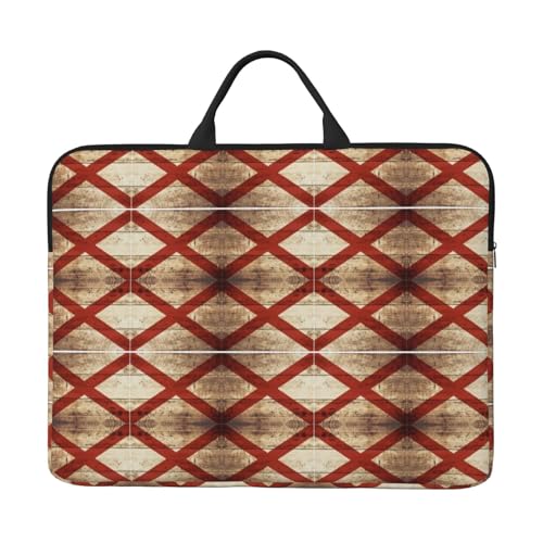 Alabama State Flag auf alter Holzmaserung Postkarte 14 Zoll Laptop oder Tablet Hülle, strapazierfähiges und wasserabweisendes Gewebe, leicht, Business Casual Alabama State Flag auf alter Holzmaserung Postkarte 14 Zoll Laptop oder Tablet Hülle, strapazierfähiges und wasserabweisendes Gewebe, leicht, Business Casual von JIPOFD