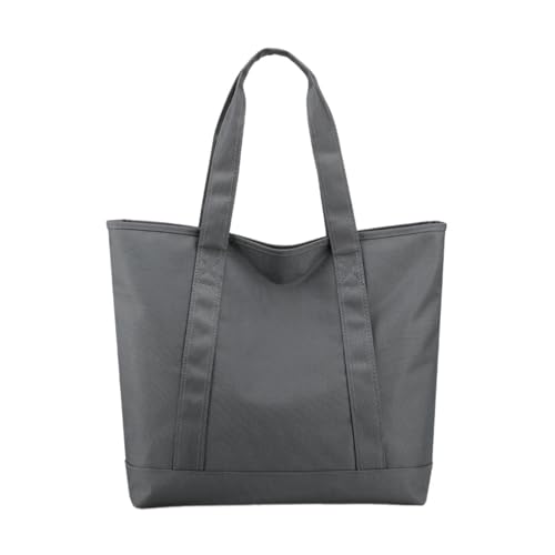 JISADER Damen Tragetasche, Große Kapazität, Handtasche für Sport Und Einkäufe, Grau JISADER Damen Tragetasche, Große Kapazität, Handtasche für Sport Und Einkäufe, Grau von JISADER