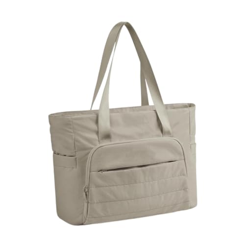 JISADER Handtasche Handtasche Tte für Laptop mit Leicht Elegantem Teppichgurt mit Großer Kapazitätsdatierung, Khaki von JISADER