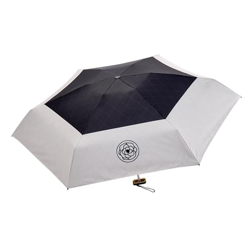 JISADER Regenschirm Tragbarer Regenschirm Outdoor Kamelie Starker Rahmen Leichter Wasserabweisender Taschenschirm Taschenschirm, B von JISADER