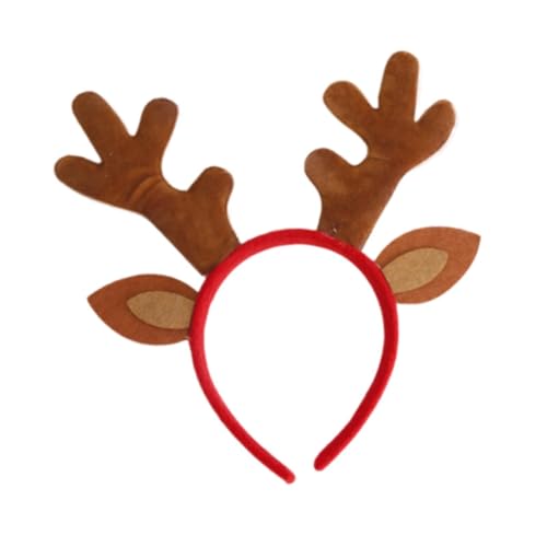 JISADER Weihnachtskopfbedeckungen für Partys Und Festivals, Lustige Haaraccessoires, Geweih von JISADER