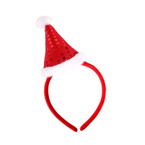 JISADER Weihnachtskopfbedeckungen für Partys Und Festivals, Lustige Haaraccessoires, Hut von JISADER